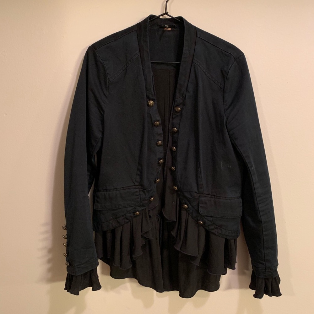 Free people black jacket